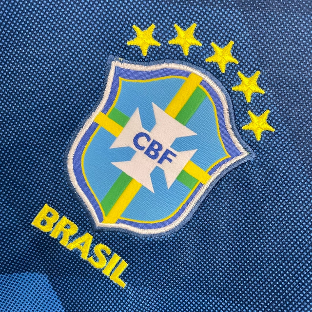 Camisa Feminina Seleção Brasil II 21/22 Azul