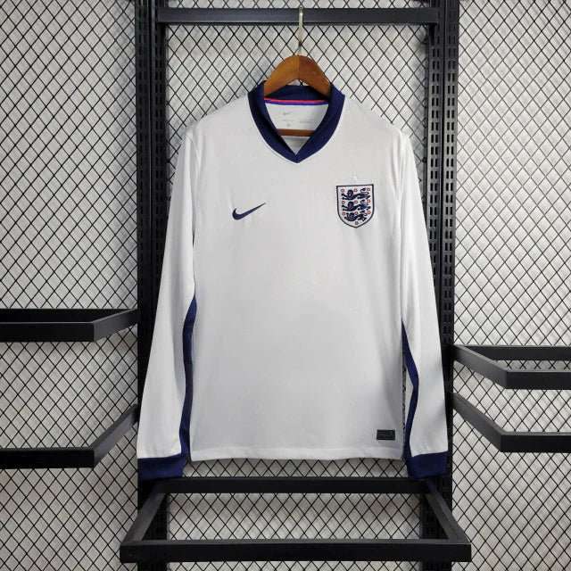 Camisa Inglaterra Home Manga Comprida 24/25