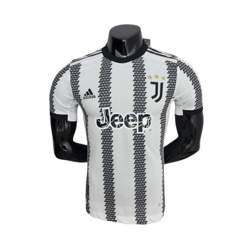 Camisa Juventus I 22/23 Preta e Branca - Jogador