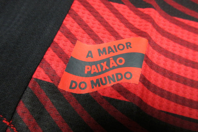 Camisa Flamengo I 22/23 - Vermelha e Preta - Masculino Jogador