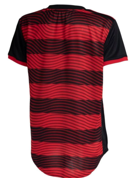 Camisa Feminina Flamengo I 22/23 Rubro Negro