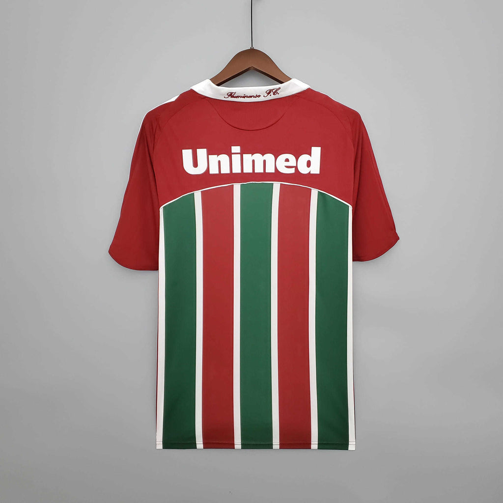 Camisa Fluminense Retrô 2008/2009 Vermelha e Verde