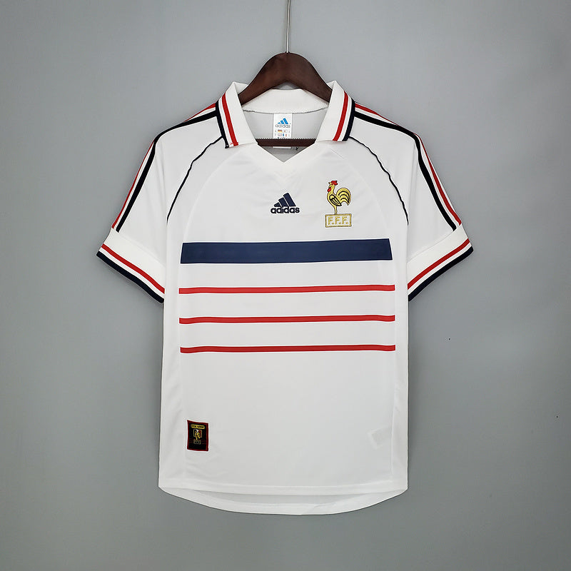 Camisa França Retrô 1998 Branca
