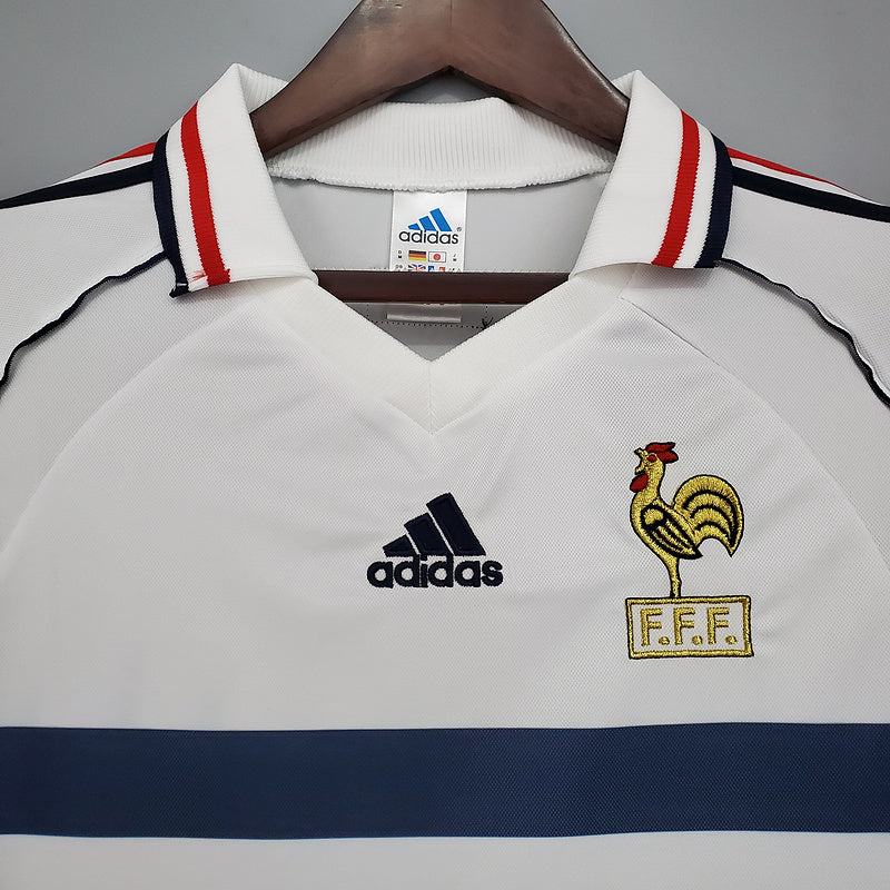 Camisa França Retrô 1998 Branca
