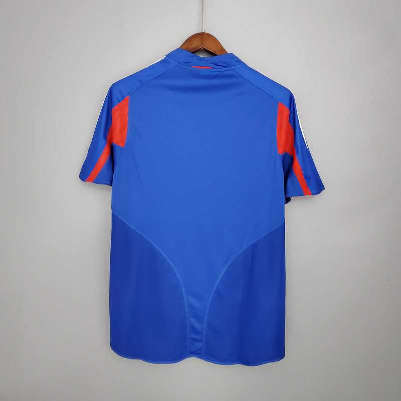 Camisa França Retrô 2004 Azul