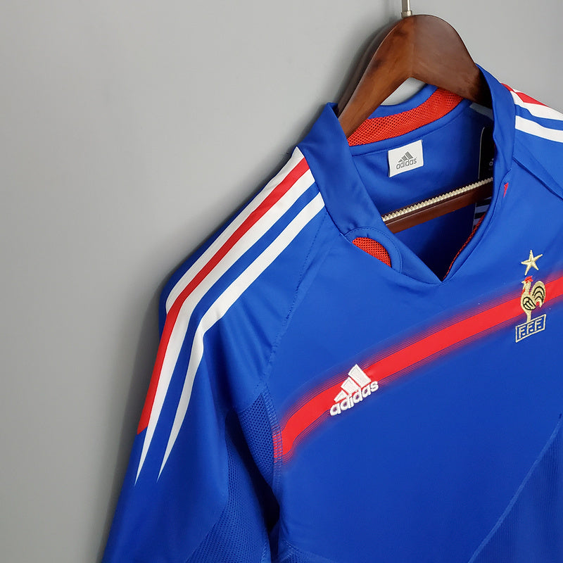 Camisa França Retrô 2004 Azul