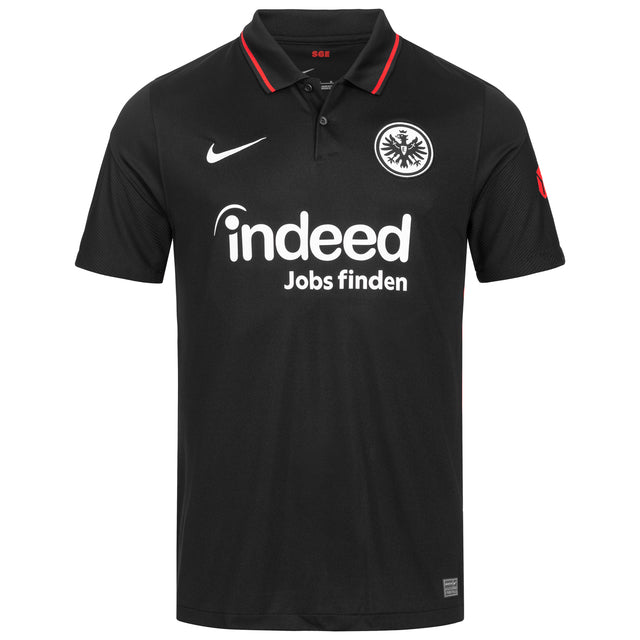 Camisa Eintracht Frankfurt I 21/22 Preto