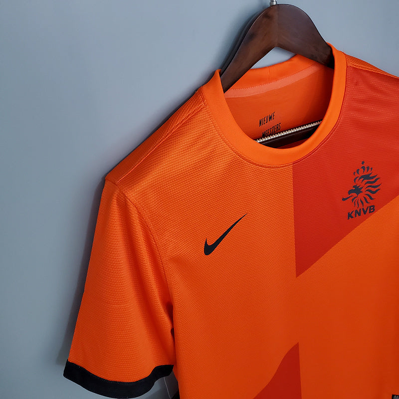 Camisa Holanda Retrô 2012 Laranja