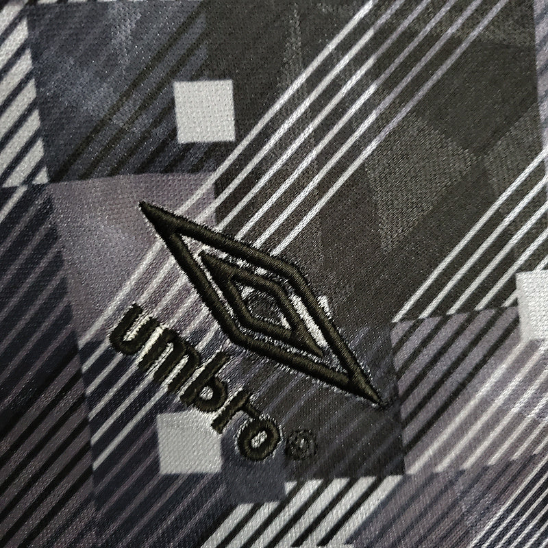 Camisa Inglaterra Retrô 1990 Preta e Branca