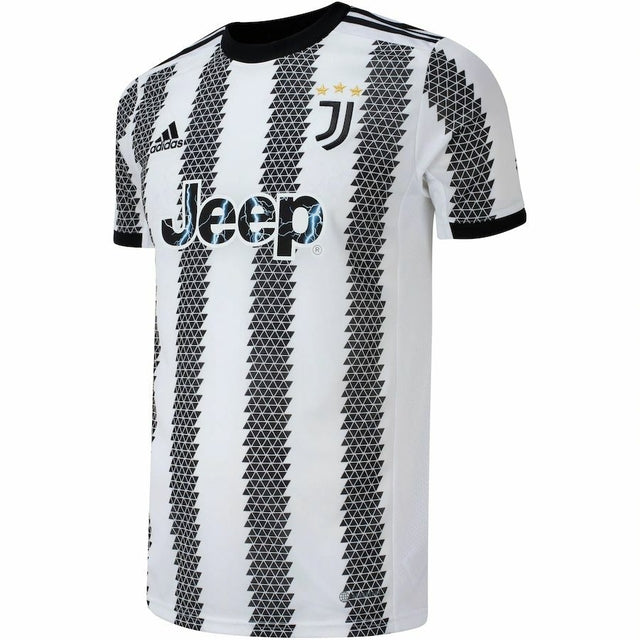 Camisa Juventus I 22/23 Branco e Preto