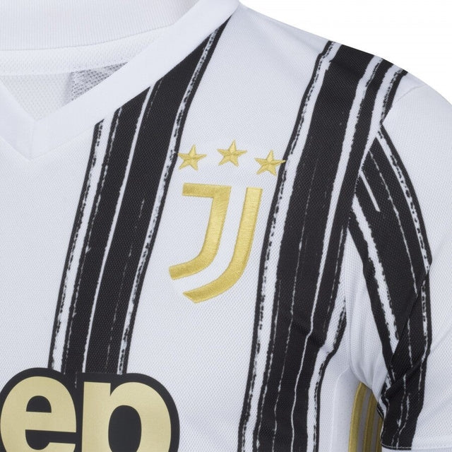 Camisa Juventus I 20/21 Branco e Preto