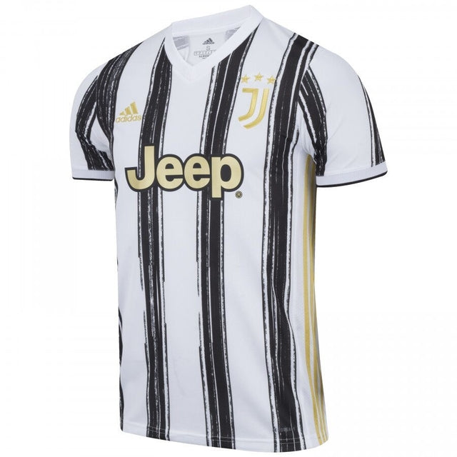 Camisa Juventus I 20/21 Branco e Preto