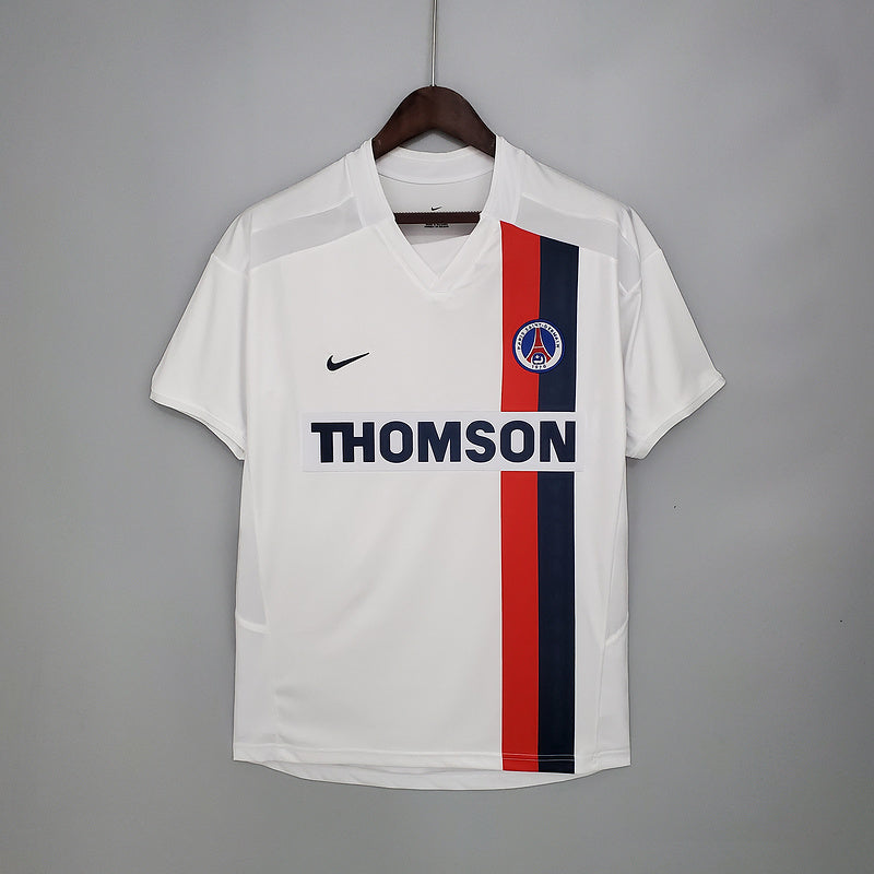 Camisa PSG Retrô 2002/2003 Branca