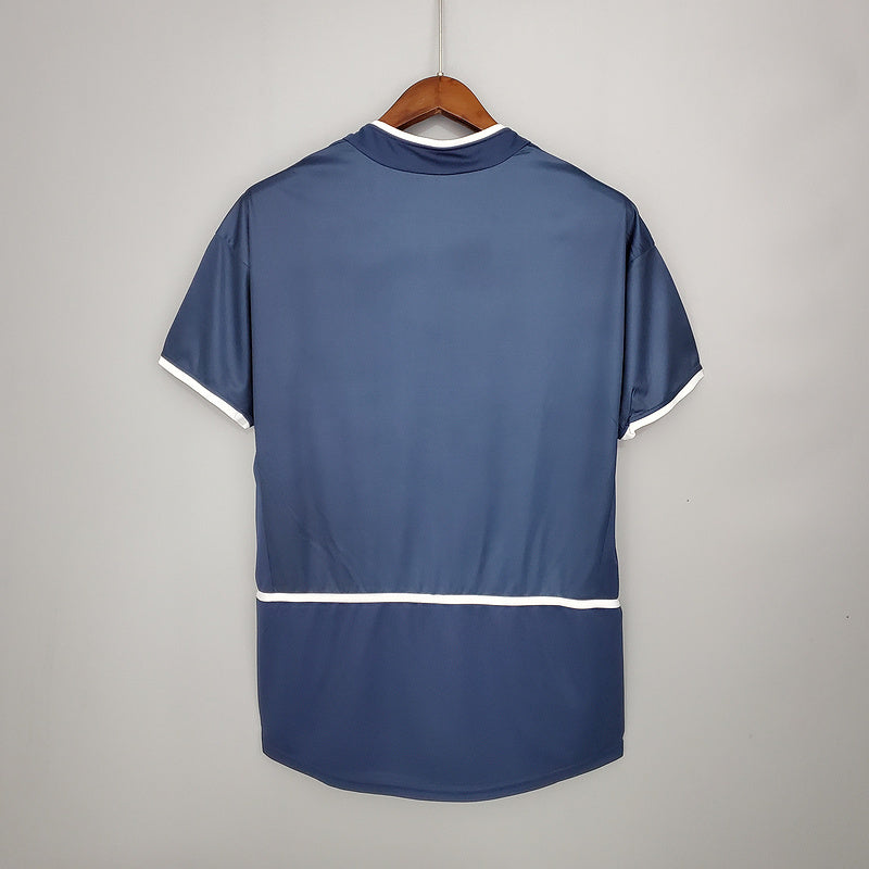Camisa PSG Retrô 2002/2003 Azul e Vermelha