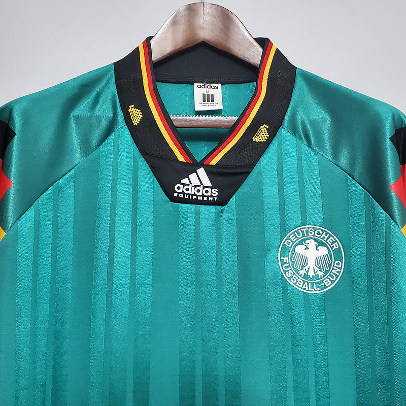 Camisa Seleção Alemanha Retrô 1992 Verde