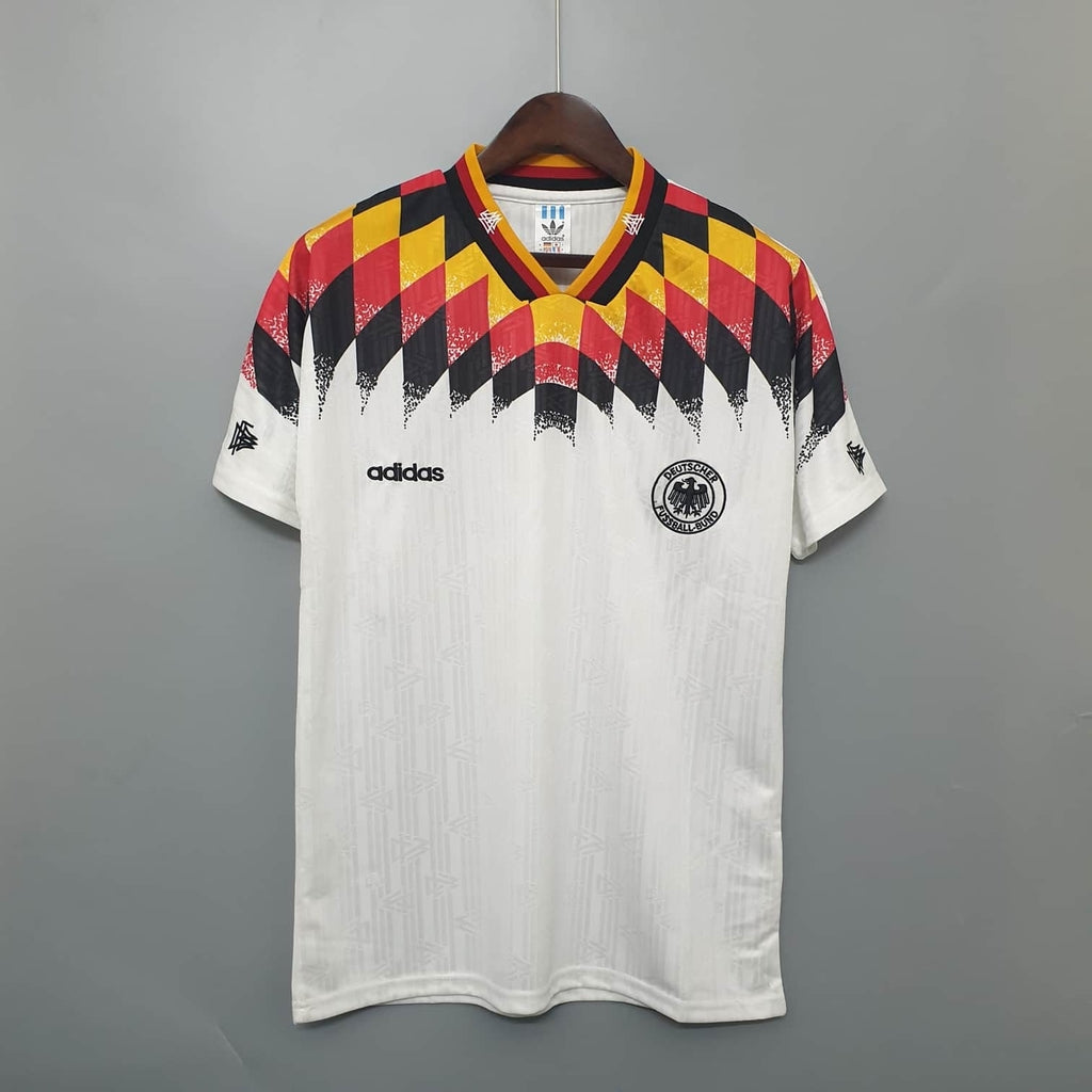 Camisa Seleção Alemanha Retrô 1994 Branca
