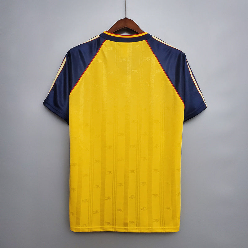Camisa Arsenal Retrô 1988/1989 Amarela