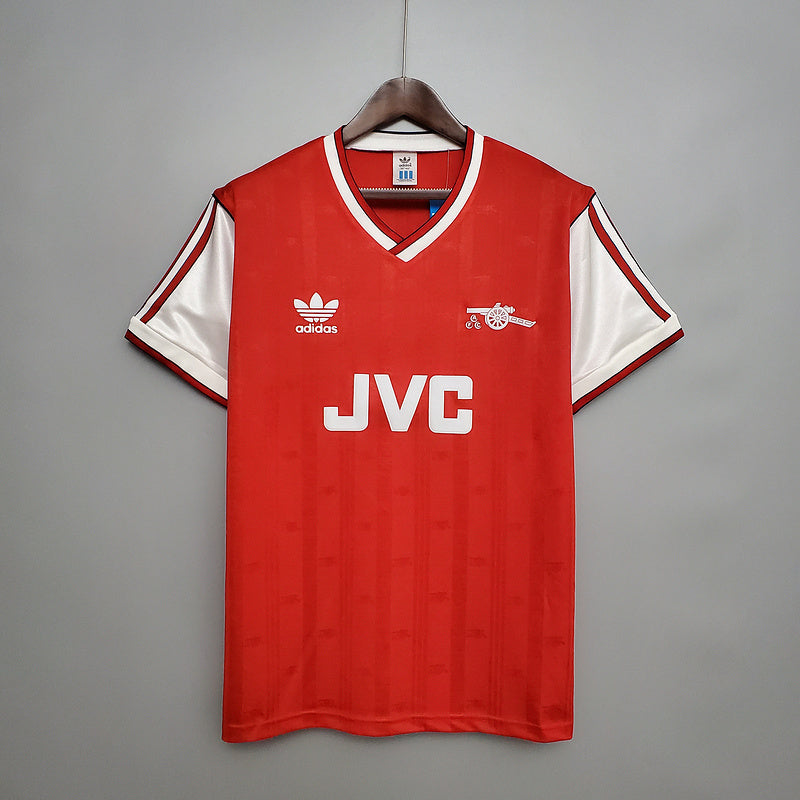 Camisa Arsenal Retrô 1988/1989 Vermelha