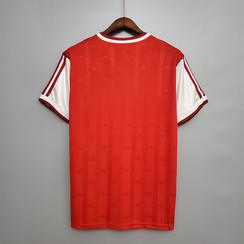 Camisa Arsenal Retrô 1988/1989 Vermelha