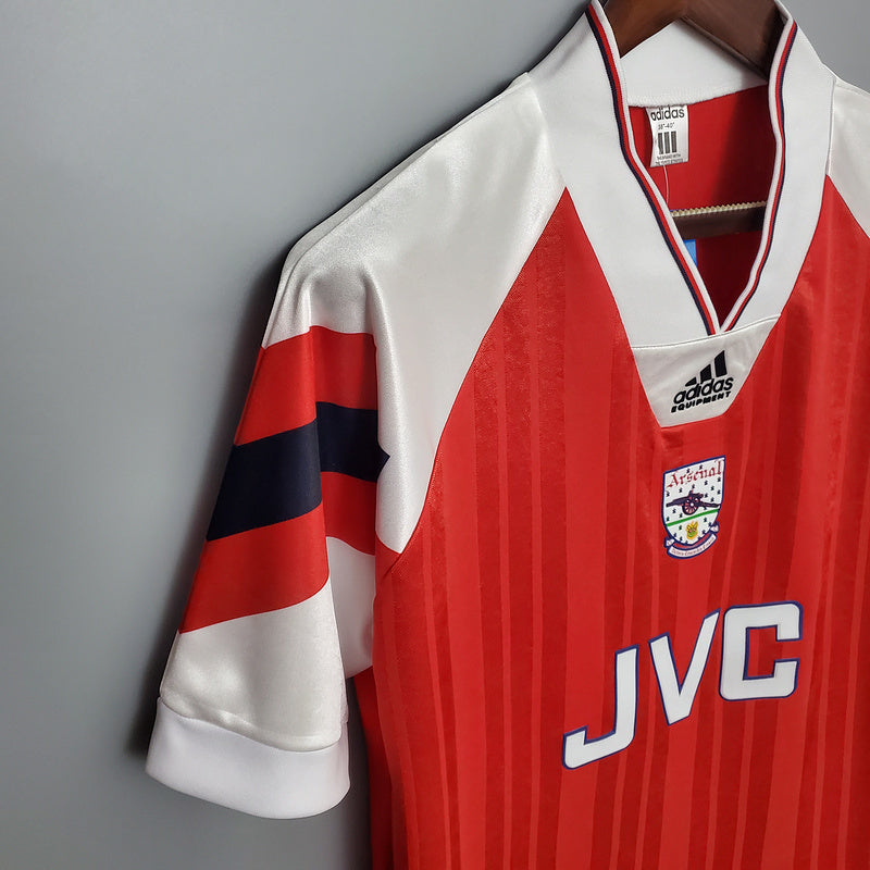 Camisa Arsenal Retrô 1992/1993 Vermelha