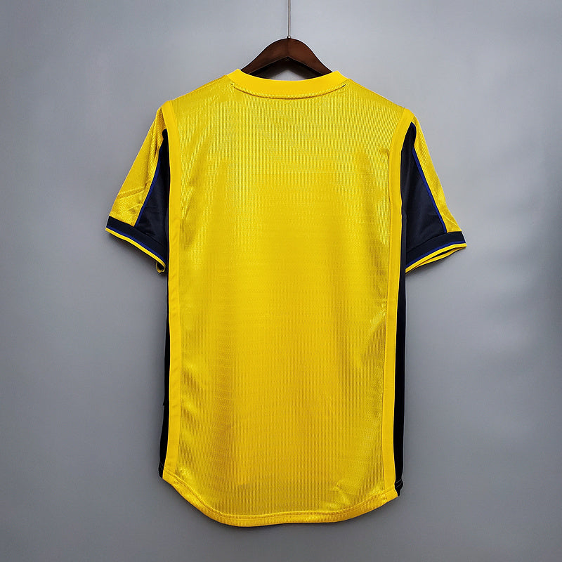 Camisa Arsenal Retrô 1999/2000 Amarela