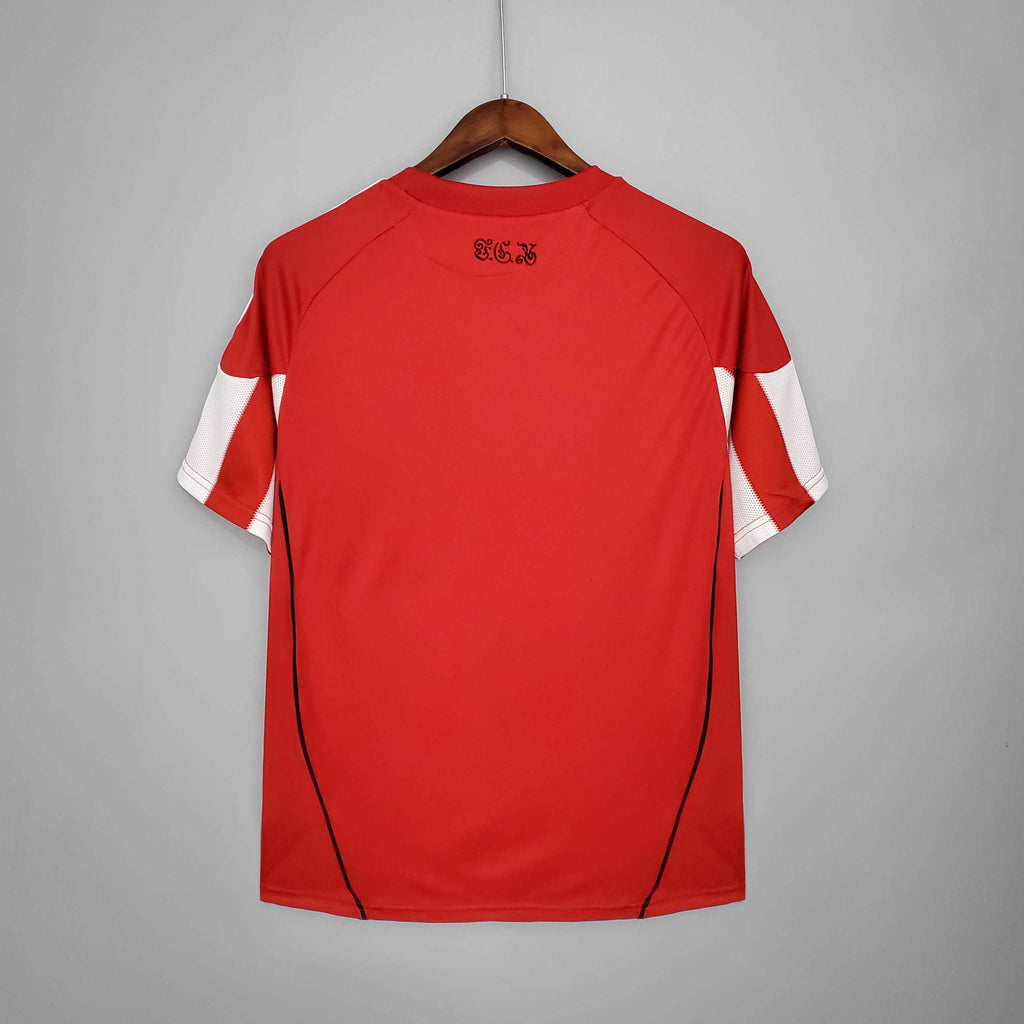 Camisa Bayern de Munique Retrô 2010/2011 Vermelha e Branca