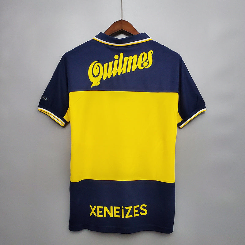 Camisa Boca Juniors Retrô 1999 Azul e Amarela