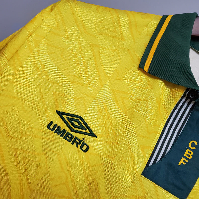 Camisa Seleção Brasileira Retrô 1991/1993 Amarela