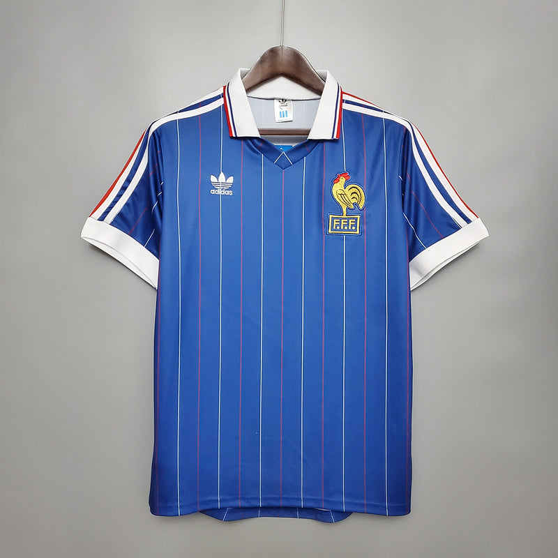 Camisa França Retrô 1982 Azul