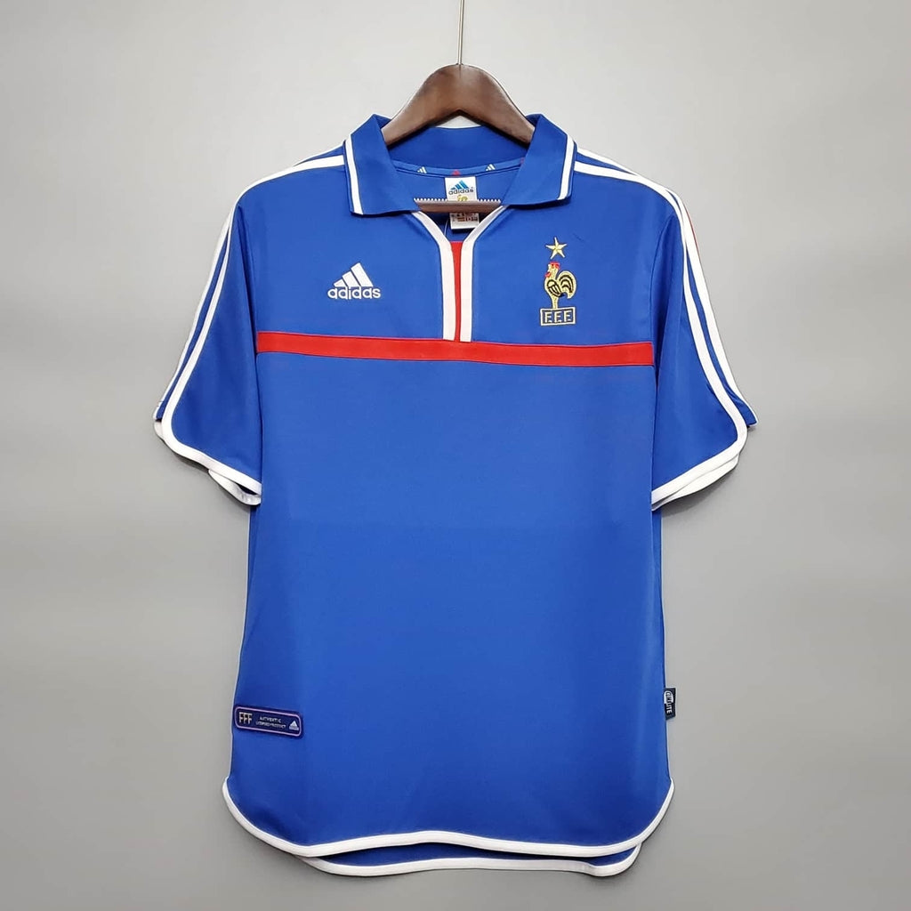 Camisa França Retrô 2000 Azul