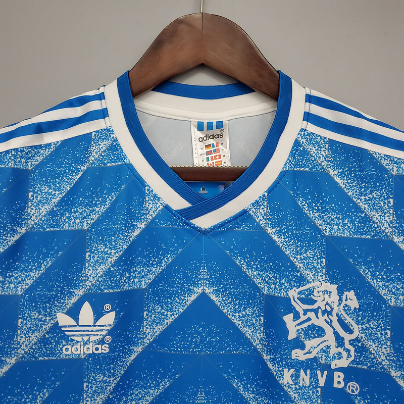 Camisa Holanda Retrô 1988 Azul