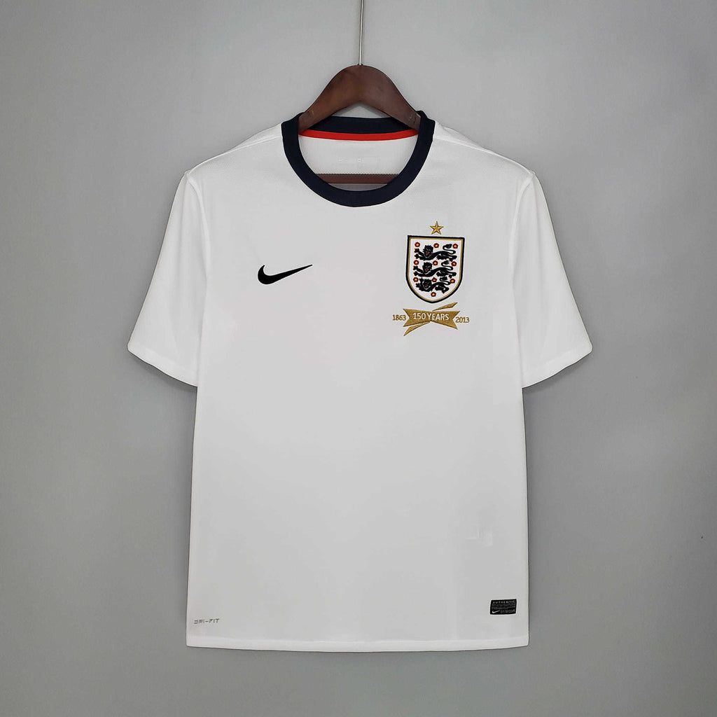Camisa Inglaterra Retrô 2013 Branca