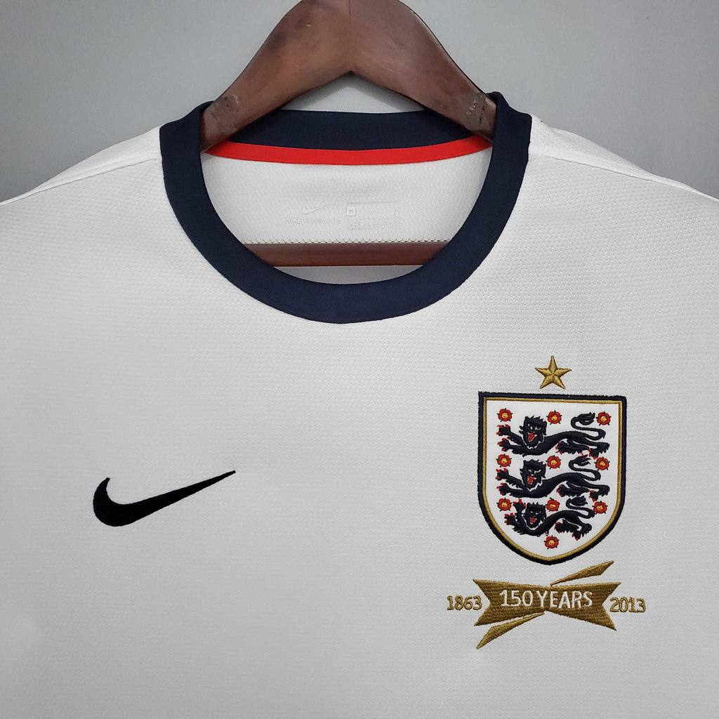 Camisa Inglaterra Retrô 2013 Branca