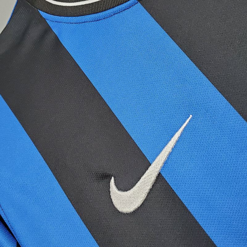 Camisa Inter de Milão Retrô 2010 Azul e Preta