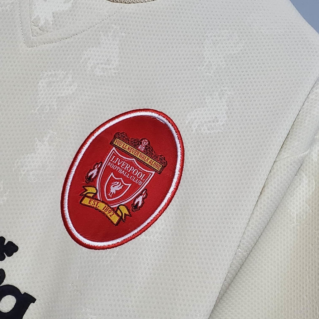 Camisa Liverpool Retrô 1996/1997 Branca