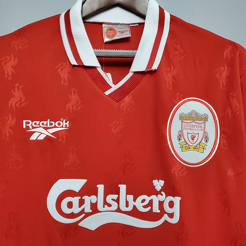 Camisa Liverpool Retrô 1996/1997 Vermelha