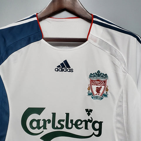 Camisa Liverpool Retrô 2006/2007 Branca