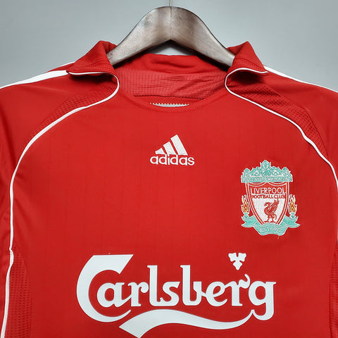 Camisa Liverpool Retrô 2006/2007 Vermelha