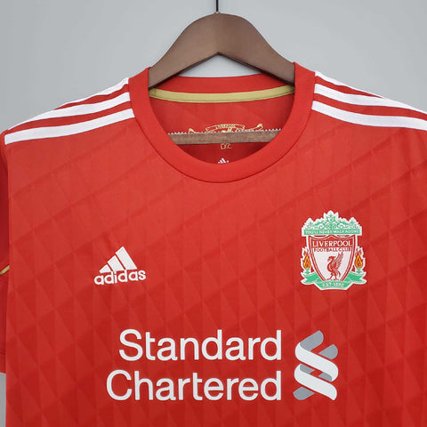 Camisa Liverpool Retrô 2010/2011 Vermelha