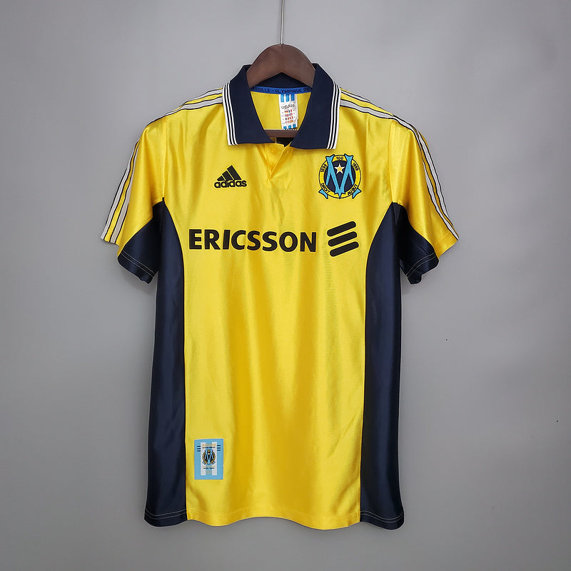 Camisa Marseille Retrô 1998/1999 Amarela