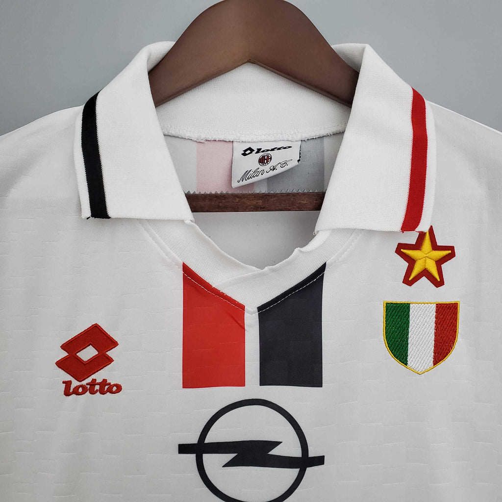 Camisa Milan Retrô 1995/1997 Branca