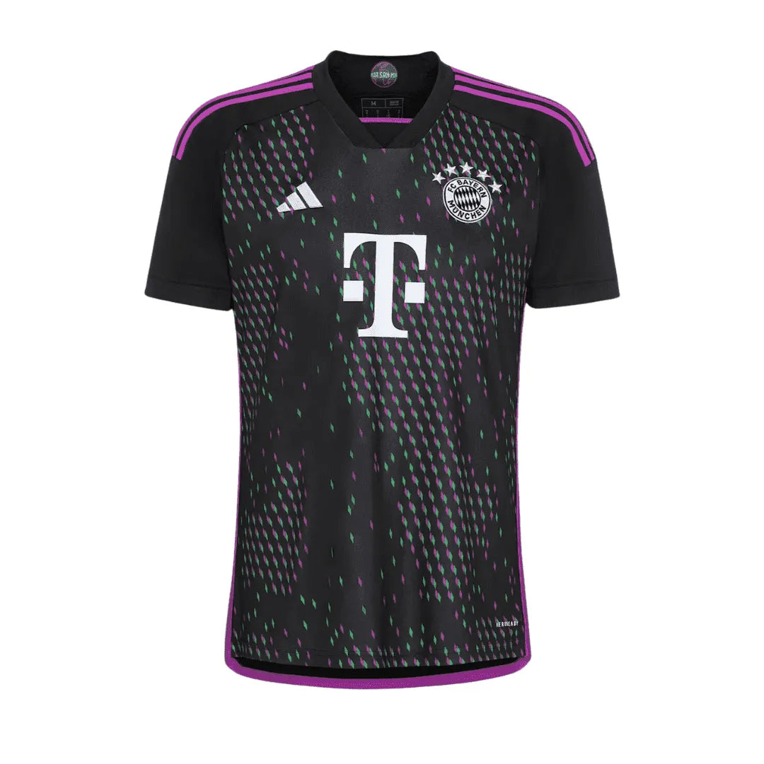 Camisa Bayern de Munique II 23/24 Preto com Roxo