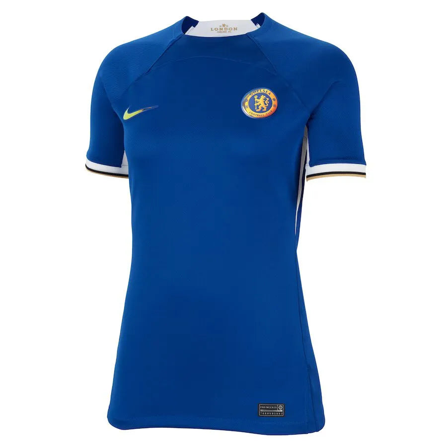 Camisa Chelsea Feminina I 23/24 Azul
