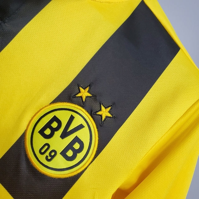 Camisa Borussia Dortmund Retrô 1213 - Amarela e Preta