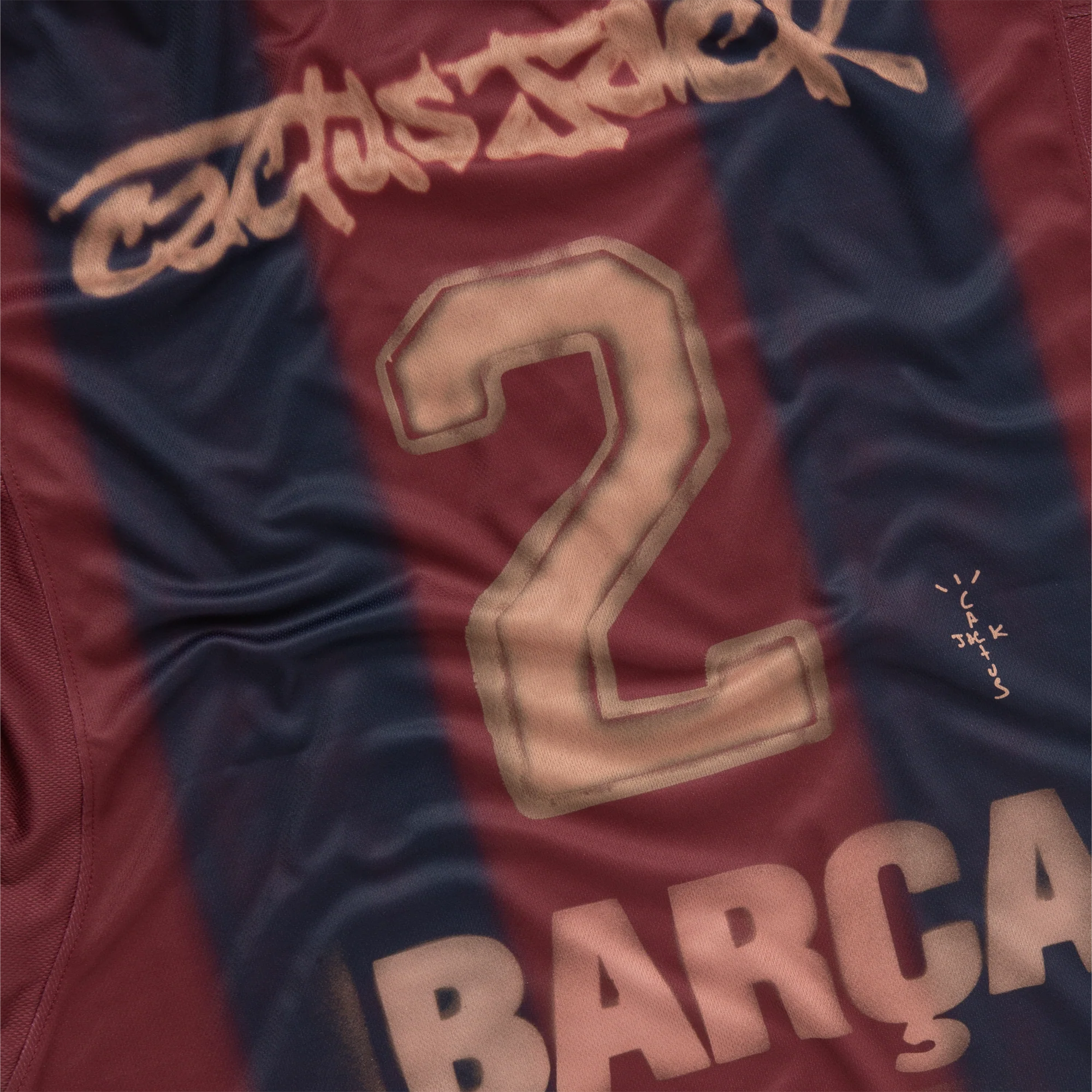 Camisa Barcelona Skeleton - Edição Especial Cactus Jack