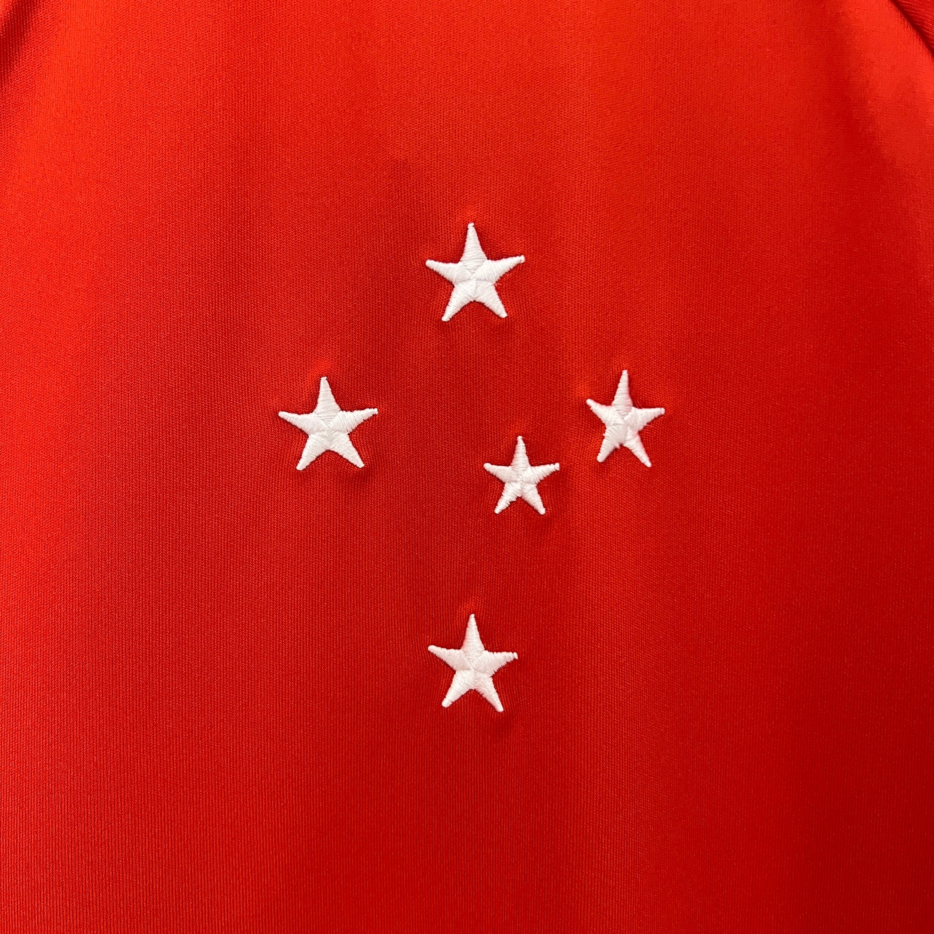 Camisa Cruzeiro Treino Vermelho 24/25