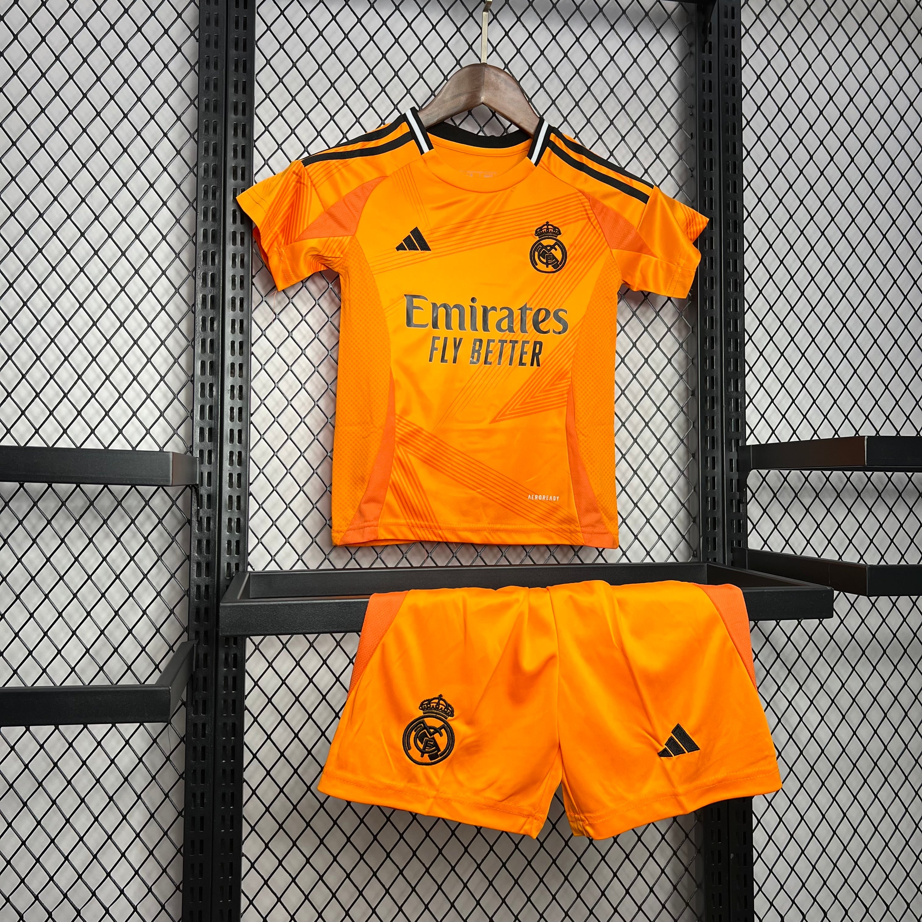 Kit infantil Real Madrid II 24/25 - Laranja