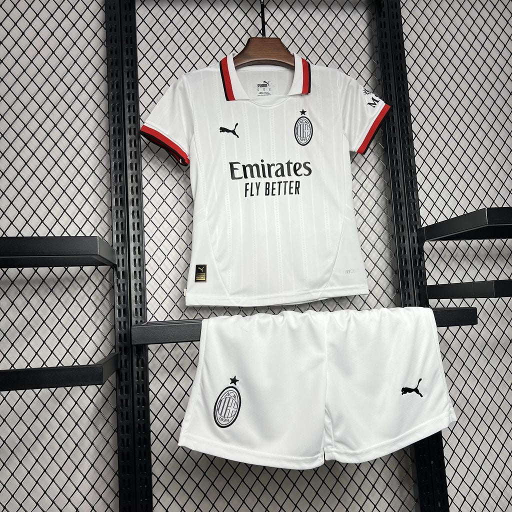 Kit infantil Milan II 24/25 - Branco