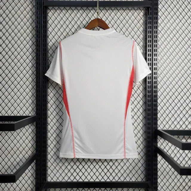 Camisa Feminina Flamengo Treino 23/24 Branco