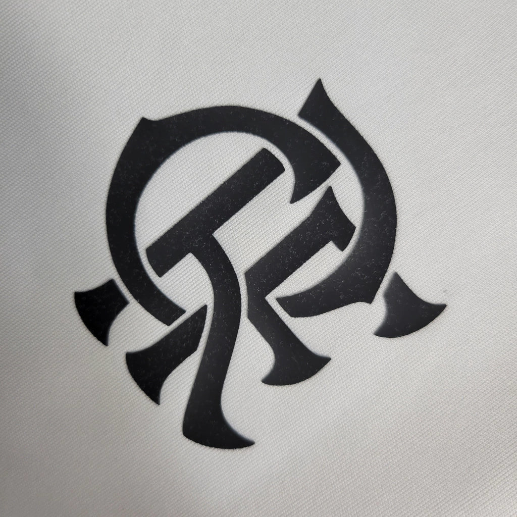 Camisa Feminina Flamengo Treino 23/24 Branco